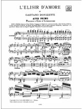 L' Elixir d' Amour - DONIZETTI - Partition - Opéras